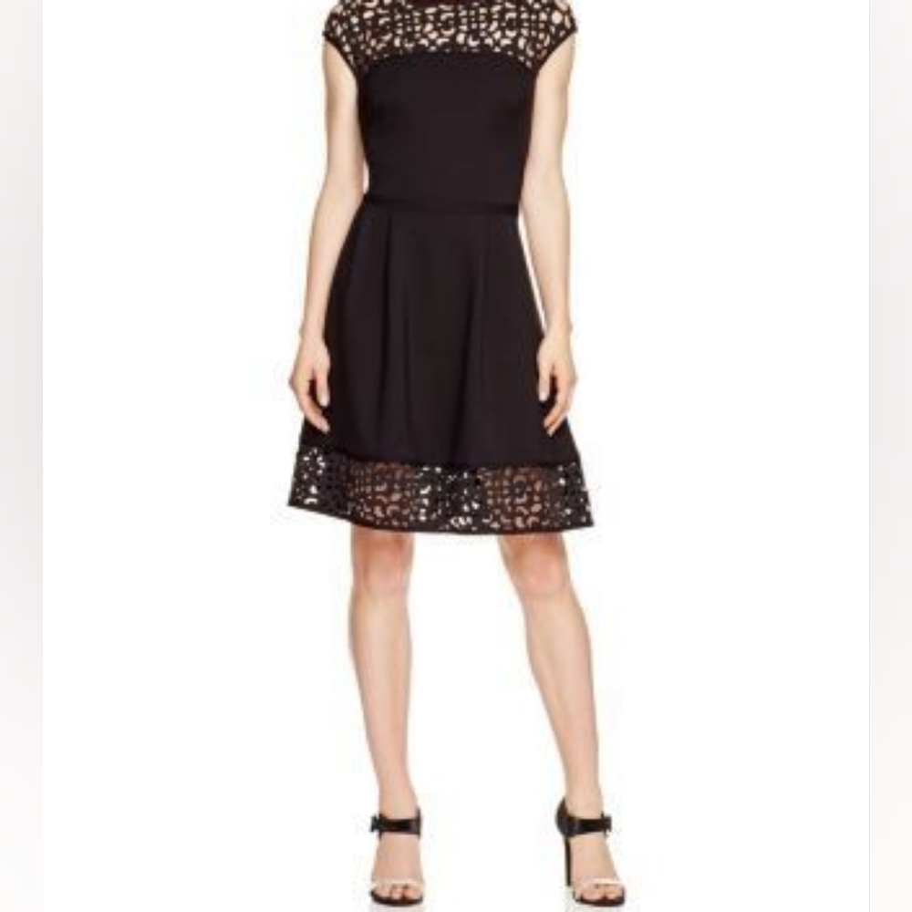 Ralph Lauren Little Black Dress with Cut Outs Size 6